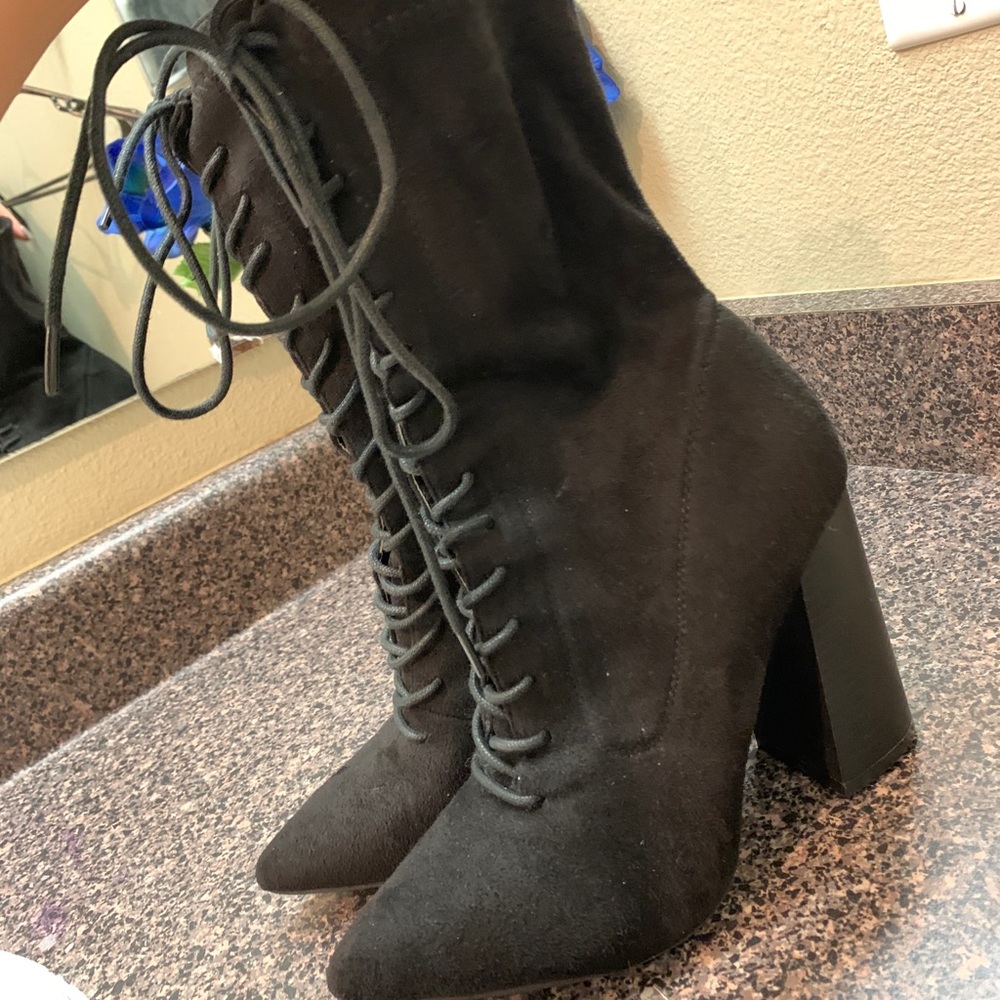 Justfab heeled boots